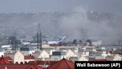 Пасьля выбуху каля аэрапорту ў Кабуле