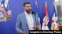 Gradonačelnik Beograda Aleksandar Šapić