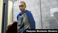 "I sincerely repent. I was nervous at the time. I did not want to kill.... It’s just how it happened," Vadim Shishimarin told the Solomyanka district court in Kyiv on May 20.