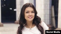 Кыргызстанская журналистка Эльнура Алканова.
