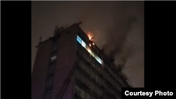 Мамлекеттик бажы кызматынан чыккан өрт.