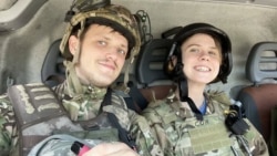 Беларуска сям'я, Вераніка Яновіч і ейны муж Аляксей Лазараў, які загінуў на вайне за Ўкраіну