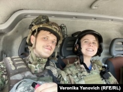 Аляксей Лазараў і Вераніка Яновіч. Фота: асабісты архіў Веранікі Яновіч Layout