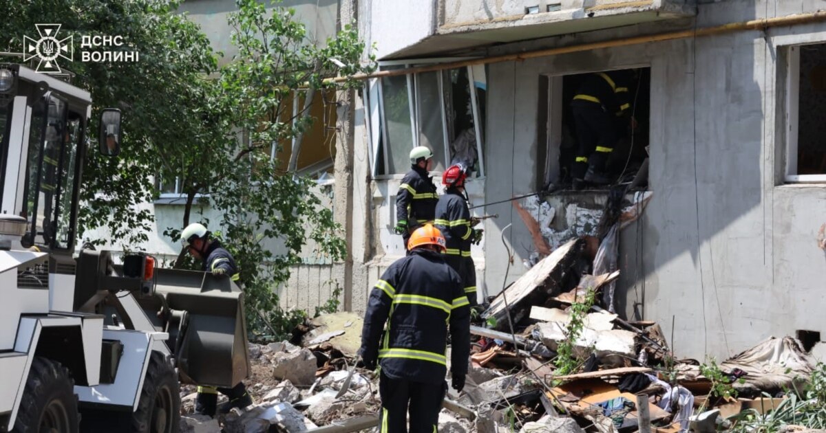 У Луцьку деблокували тіло ще одного загиблого внаслідок російської атаки