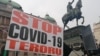 Belgrade Protesters Call For End Of Anti-COVID Measures, Vaccines, Immigration, Kosovo’s Independence GRAB 1