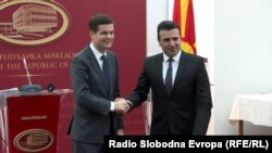 Ves Mičel i Zoran Zaev u Skoplju