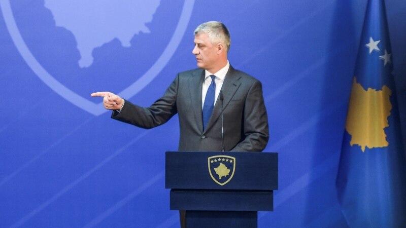 Гаши: Тачи се согласи да нема преговори со Србија за границата