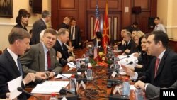 Делегација на Конгресот на САД на средба со пратениците во Собранито на Македонија.