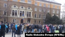 Treći dan protesta u Sarajevu