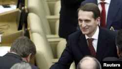 Сергей Наришкин, раиси нави Думаи давлатии Русия