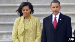 Michelle və Barack Obama 