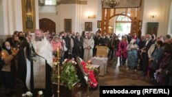 У Менску разьвіталіся з Алесем Разанавым. ФОТА