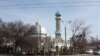 Officials say the Bishkek central city mosque (pictured) and the banned Tabligi Jamaat movement were also involved in sending abroad several boys aged between 10 and 15.
