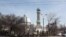 Officials say the Bishkek central city mosque (pictured) and the banned Tabligi Jamaat movement were also involved in sending abroad several boys aged between 10 and 15.