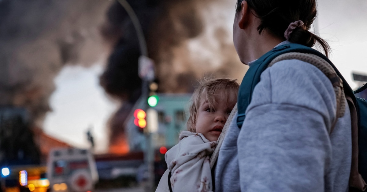 Russia Pounds Ukrainian Capital, Killing At Least 5, Hours After US Envoys Depart