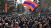 Акцыя за адстаўку прэм'ер-міністра Армэніі Нікола Пашыньяна, Ерэван, 25 лютага 2021