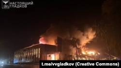 Последствия удара украинского дрона, город Короча, Белгородская область, Россия (источник – телеграм-канал губернатора области Вячеслава Гладкова)