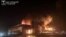 Пожар в гороле Короча в Белгородской области после атаки БПЛА