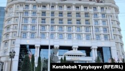 Rixos-Borovoe мейманканасынын Алматыдагы имараты. 