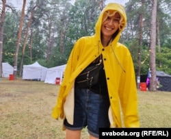 Адна з арганізатарак фэсту Наста Суханосік