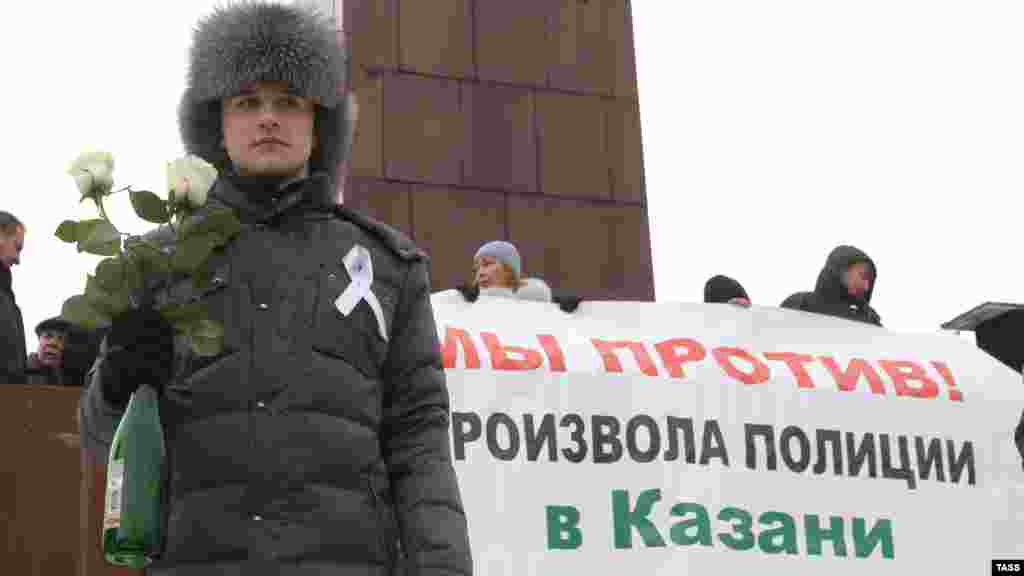 Полиция золымына каршы протест чарасы, Казан, 18 март 2012&nbsp;
