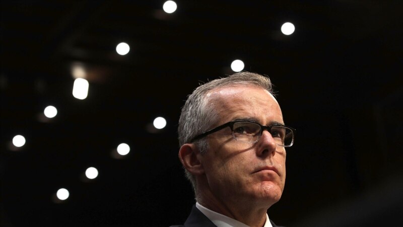 Zamjenik direktora FBI-ja McCabe podnosi ostavku 