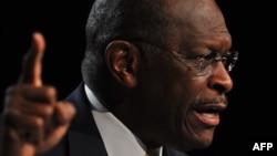 Former Republican U.S. presidential candidate Herman Cain