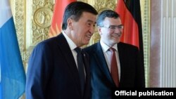 President Sooronbay Jeenbekov arrived in Germany on April 15.