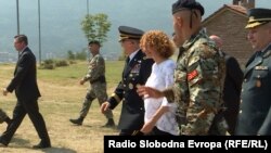 Makedosnka ministrica obrabe Radmila šekerinska i genereal Curtis M. Scaparrotti 
