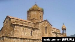 Armenia -- An 8th century church in Odzun, Lori region.