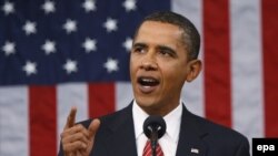 U.S. -- President Barack Obama speaks about health care reform before a joint session of congress on Capitol Hill in Washington, DC, 09Sep2009