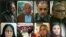 Some of detained activists in Iran who have called on Supreme Leader Ali Khamenei to resign.