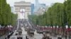 Ֆրանսիա - Ազգային տոնին նվիրված շքերթը Փարիզում, 14-ը հուլիսի, 2021թ.