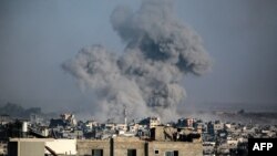 Sulm izraelit në veri të Gazës. 13 qershor 2025. 