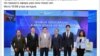 23 августа было записано очередное заседание Международного пресс-клуба с участием министра народного образования Улугбека Иноятова (второй справа), но по неизвестным причинам этот номер заседания не вышел в эфир. 