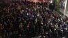 Protesters denounced what they called the unfair coverage of the opposition's activities by RTS ahead of next month's local elections in Belgrade.