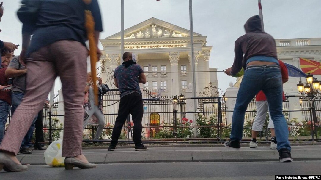 Архивска фотографија- Антивладин протест во Скопје