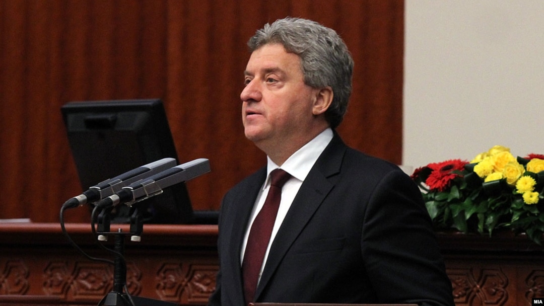 Претседателот Ѓорге Иванов во Собранието на Република Македонија