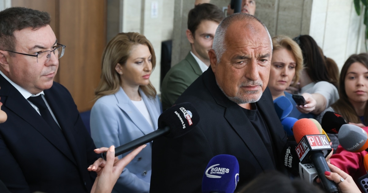 Проява на гняв от страна на лидера на ГЕРБ Бойко