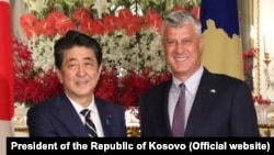 Šinzo Abe i Hašim Tači, Tokio