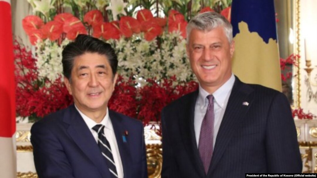 Šinzo Abe i Hašim Tači, Tokio