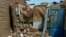 Impact of the earthquake is seen in the city of Torbat Jam near Mashhad on April 5.