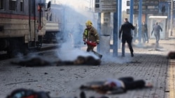 Russian Drone Strikes Railway Station In Dnipro, Killing At Least 14