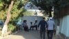 Kyrgyzstan - Kara-Suu. Polling station number 5266, where there was a mass brawl between use weapons between the parties "Development" and the Social Democratic Party. August 18, 2013