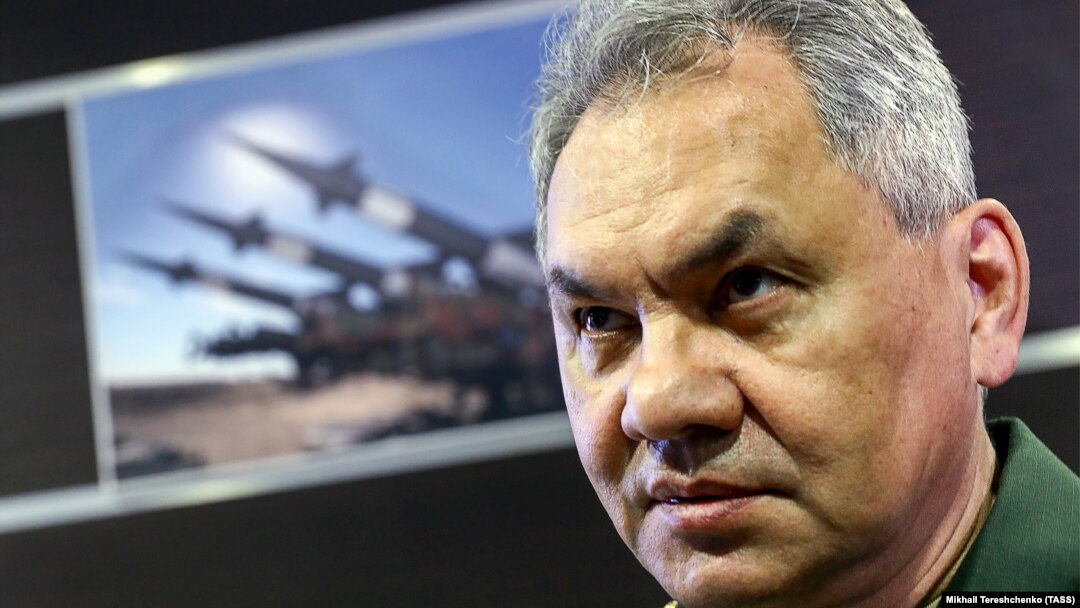 Russian Defense Minister Sergei Shoigu