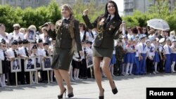 2015 елның маенда Дондагы Ростов шәһәрендә "балалар парадында" 