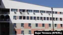 Ndertesa e Kuvendit pas sulmit, gusht 2016 