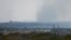 Smoke rises above the town of Avdiyivka, which has seen heavy fighting in recent days.