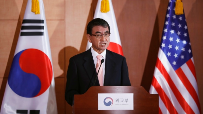 საქართველოში იმყოფება იაპონიის საგარეო საქმეთა მინისტრი