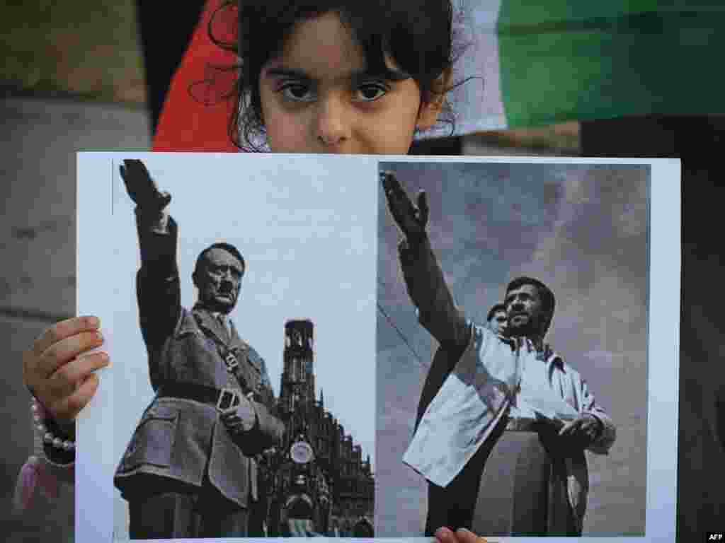 Митинг против результатов выборов в Иране. Лос-Анджелес, США 